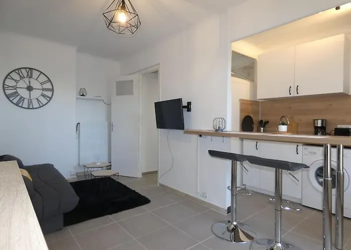 Studio Moderne En Rez De Jardin